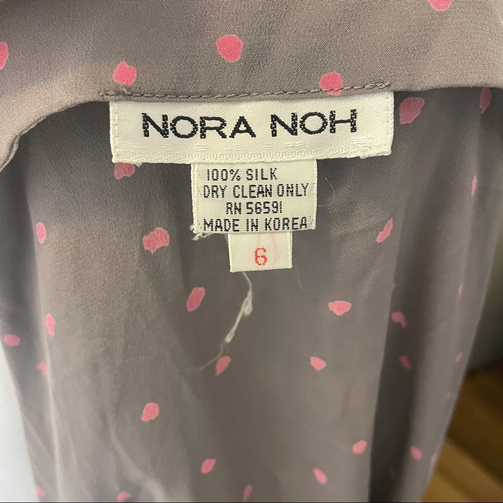 👗 Vintage Norah Noh Silk Wrap Dress 👗 - Picture 10 of 14